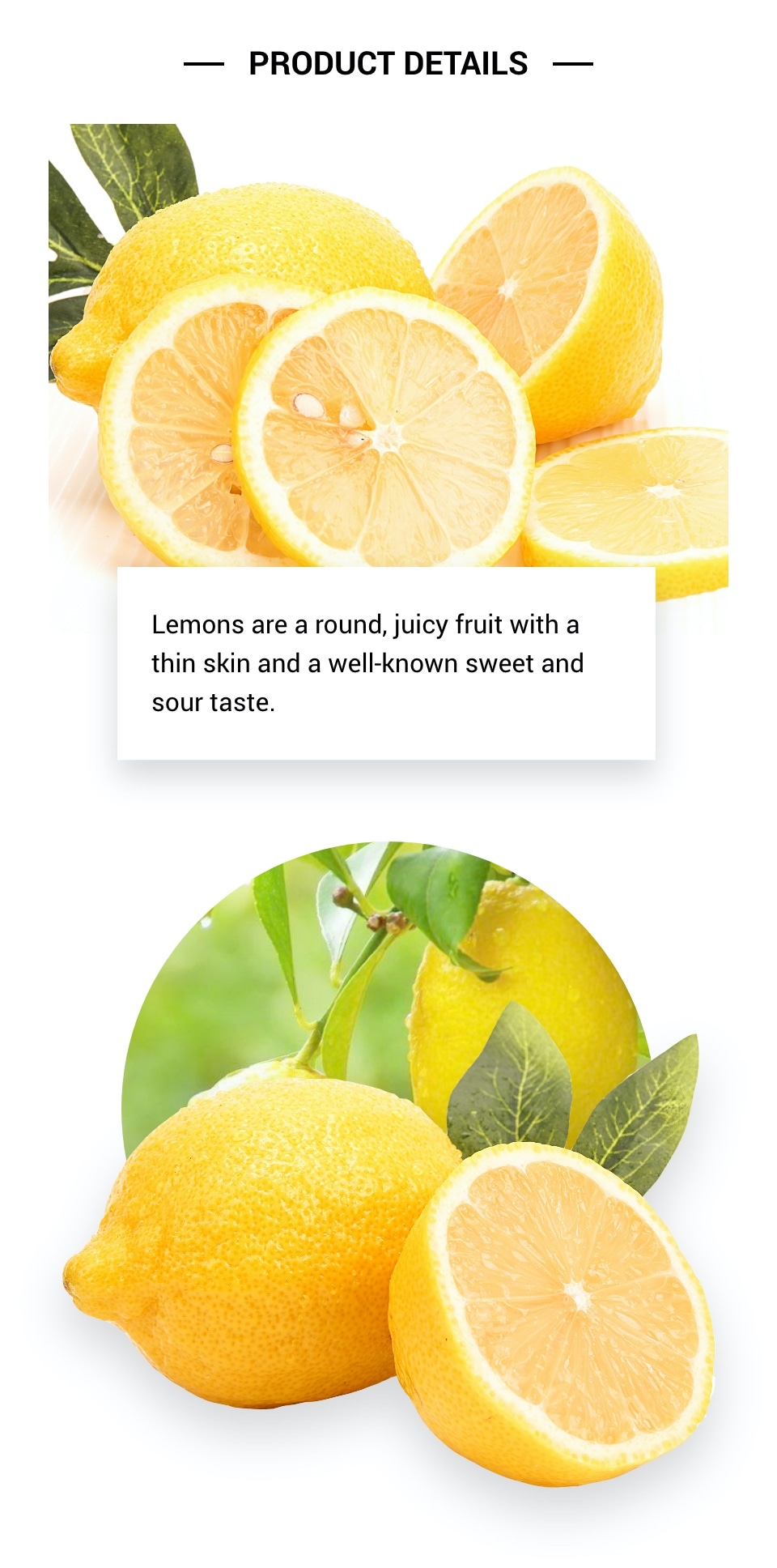 Lemon (1pc) ｜ 大统华超级市场