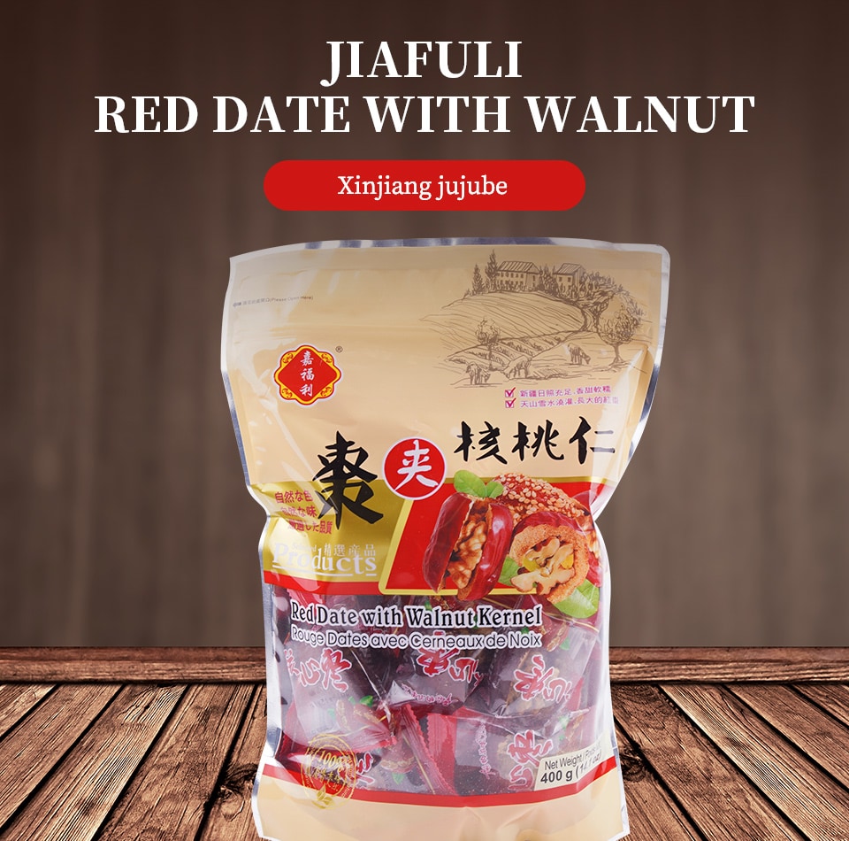 Jia Fu Li Red Date With Walnut Kernel (400g) ｜ 大統華超級市場