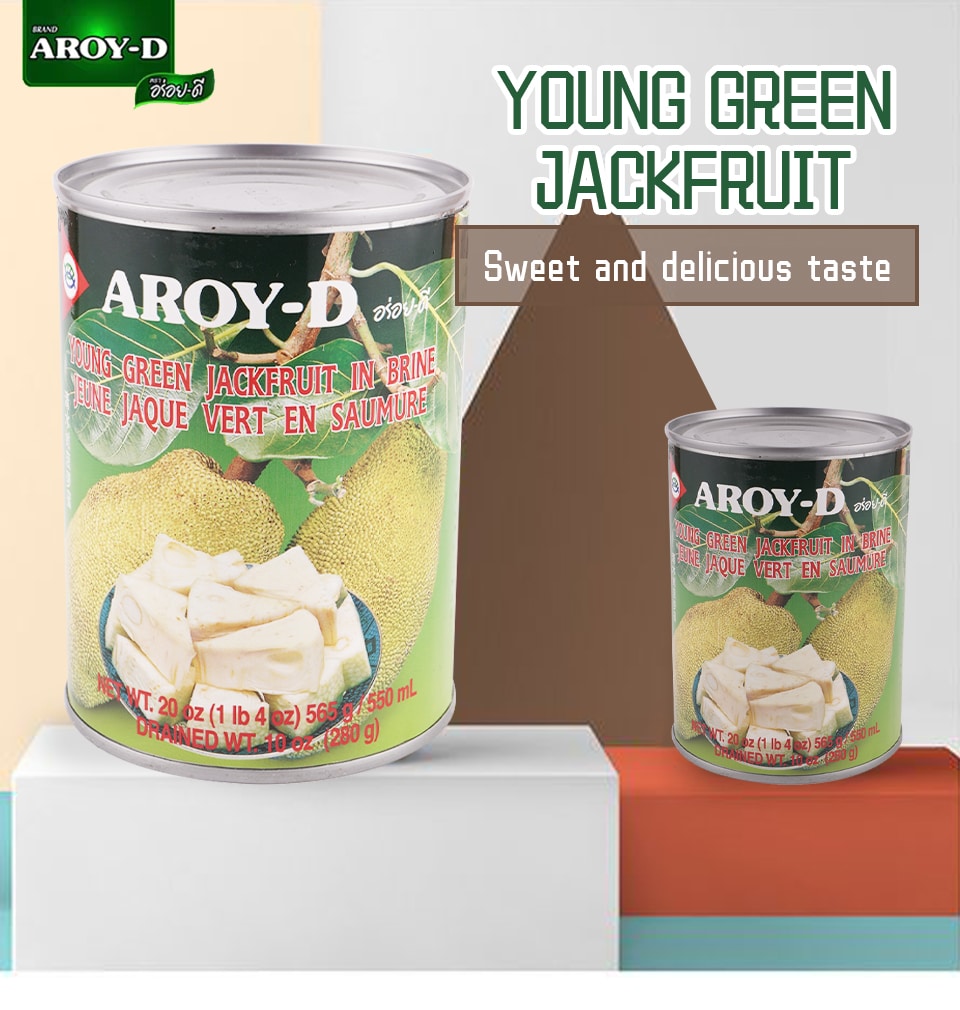 Aroy-D Young Green Jackfruit (565g) ｜ T&T Supermarché