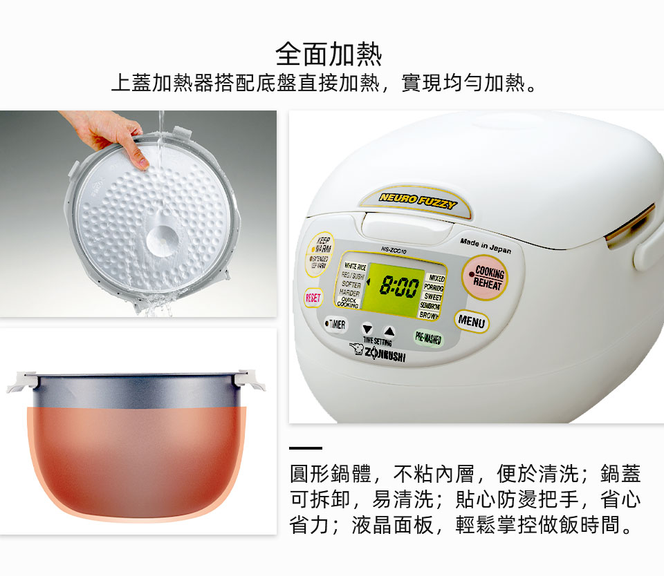 舗 らくらく生活象印 B376-6B 炊飯器用内釜 NP-ST10用