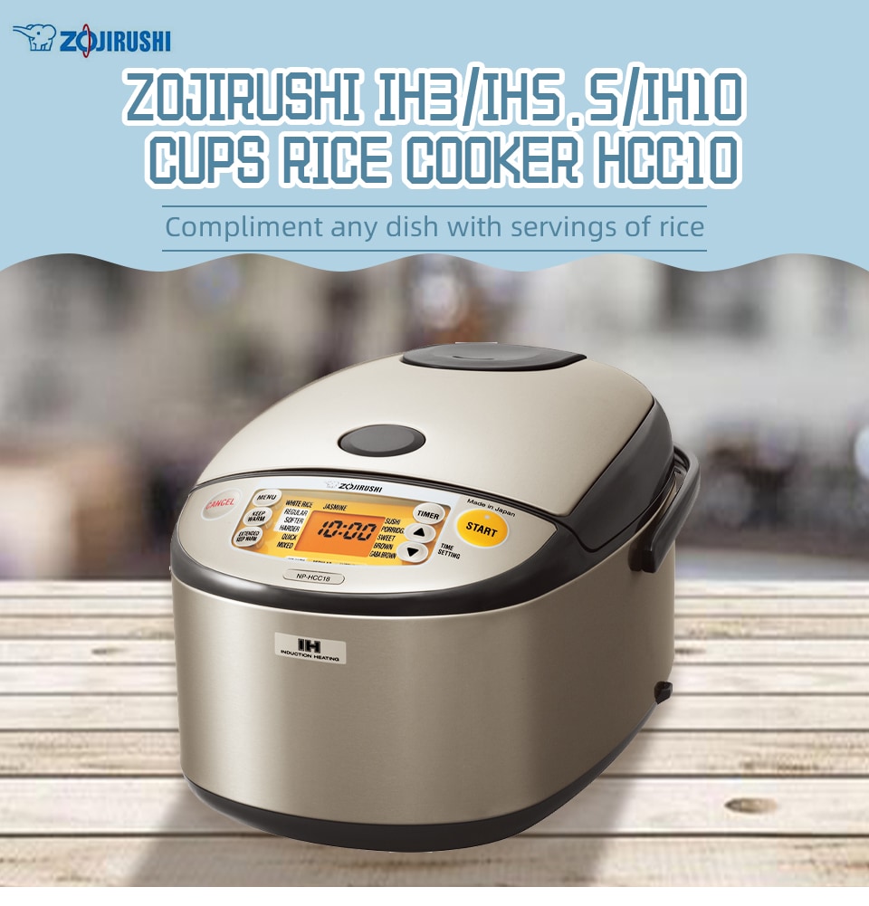 Zojirushi IH 5.5Cups Rice Cooker NP-HCC10 ｜ T&T Supermarché