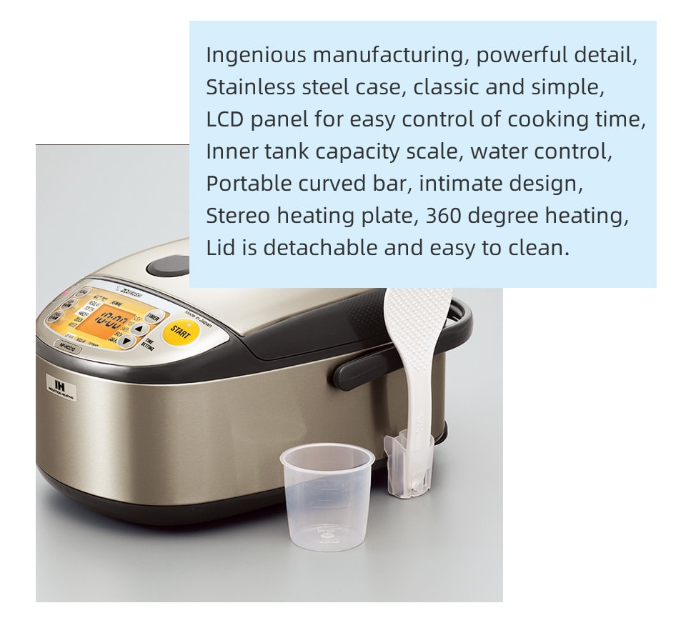 Zojirushi IH Rice Cooker NP-HCC10 (10 cups) ｜ 大统华超级市场