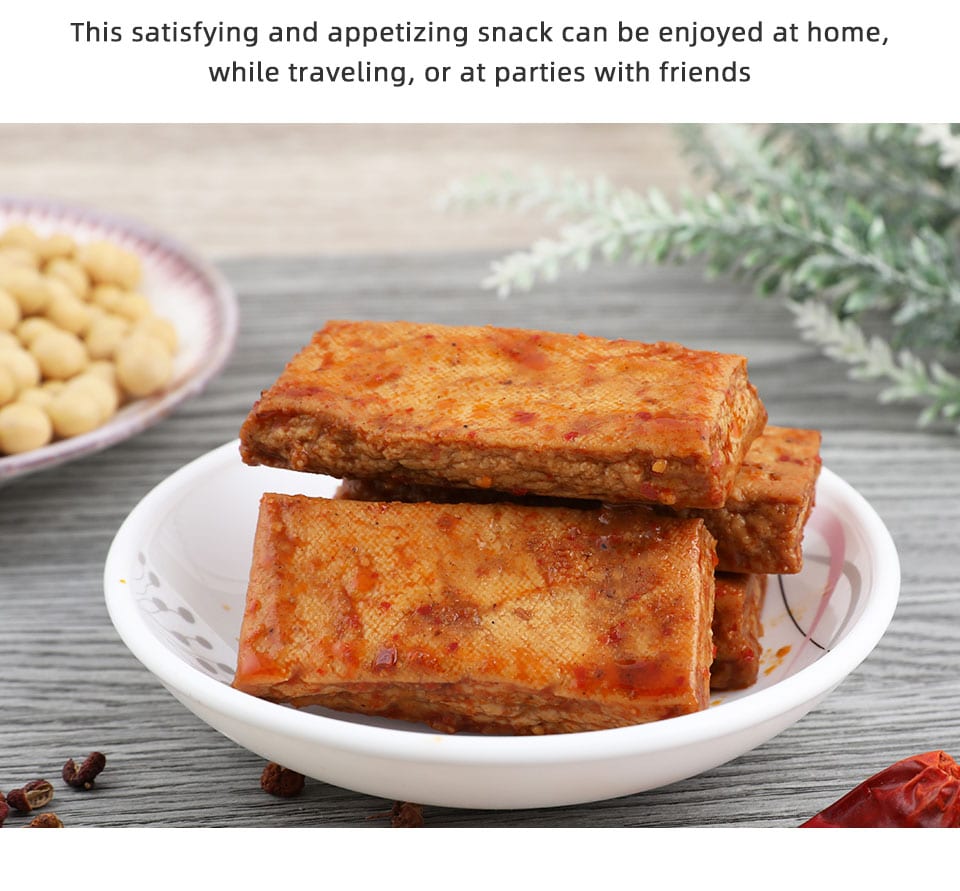果物 totetu Jingzai Spicy Flavor Thick Bean Curd (108g) ｜ 大統華超級市場