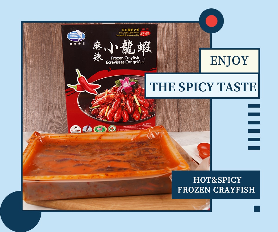 North Shore Fishery Cooked Crayfish - Hot & Spicy (1000g North Shore Fishery Cooked Crayfish - Hot & Spicy (1000g