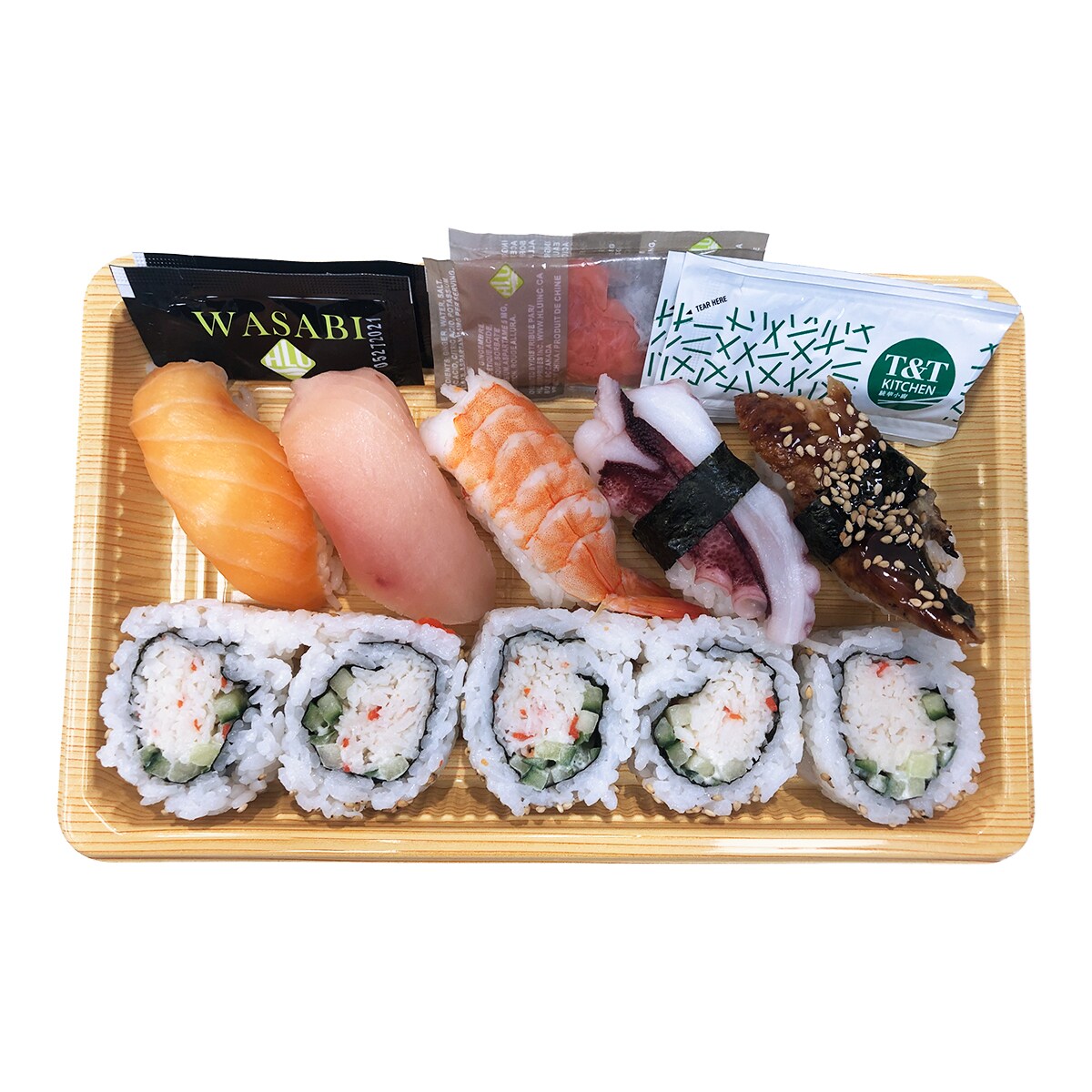 T&T Kitchen Sado Sushi Tray (10pcs) ｜ 大统华超级市场