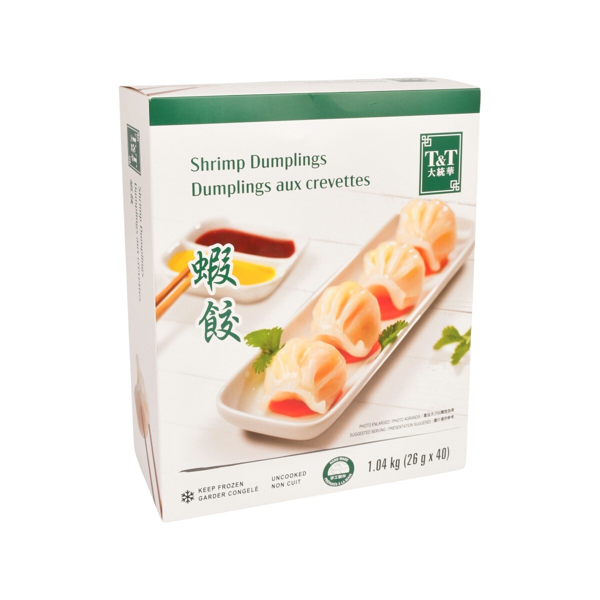 T&T Shrimp Dumplings (40x26g) ｜ 大統華超級市場