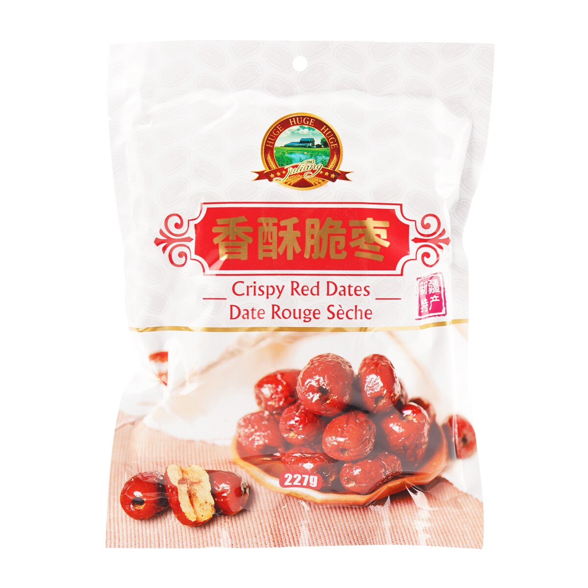 ★レア・美品★ 高級　棗 Juliang Crispy Red Dates 227g ｜ 大统华超级市场