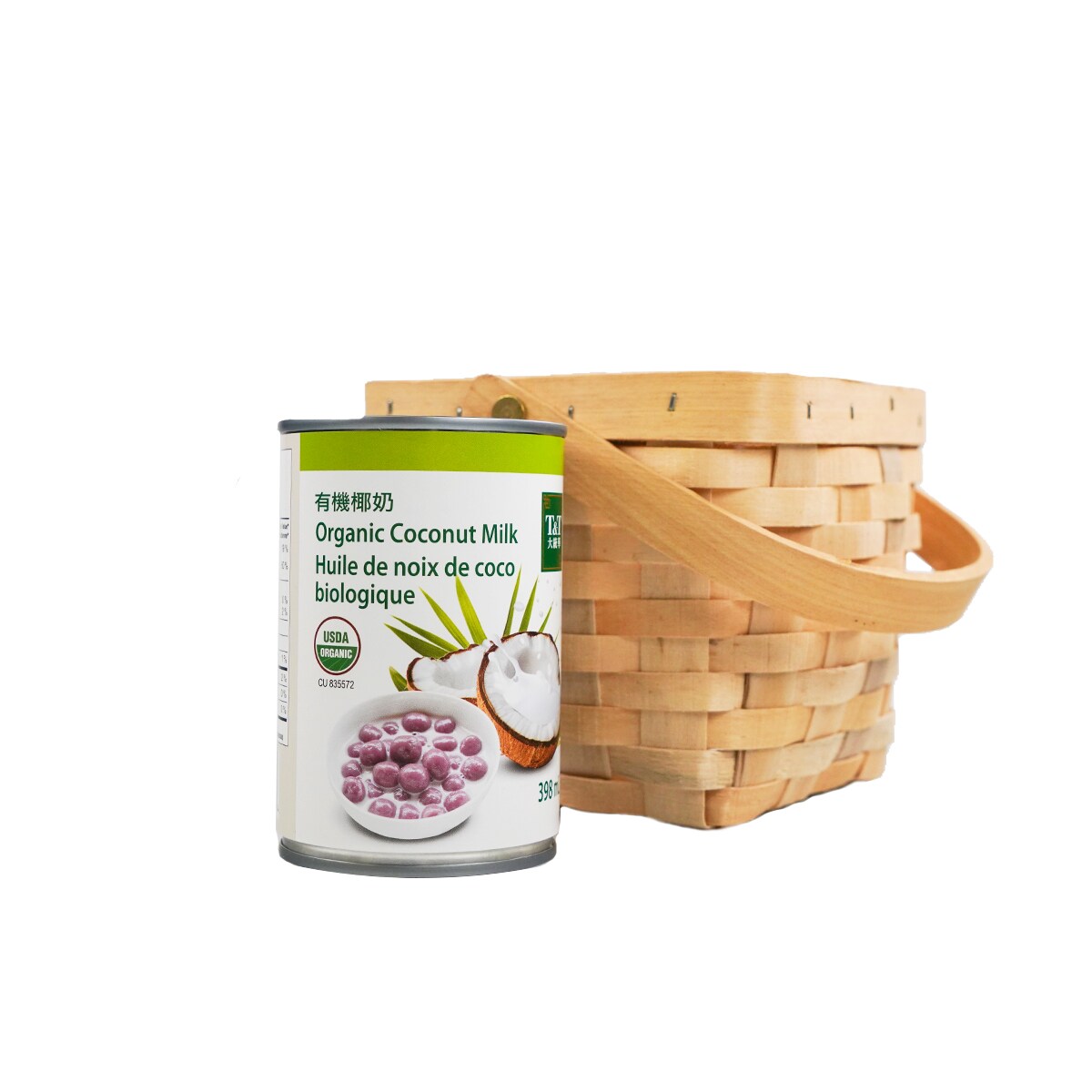T&T Organic Coconut Milk (398mL) ｜ 大统华超级市场