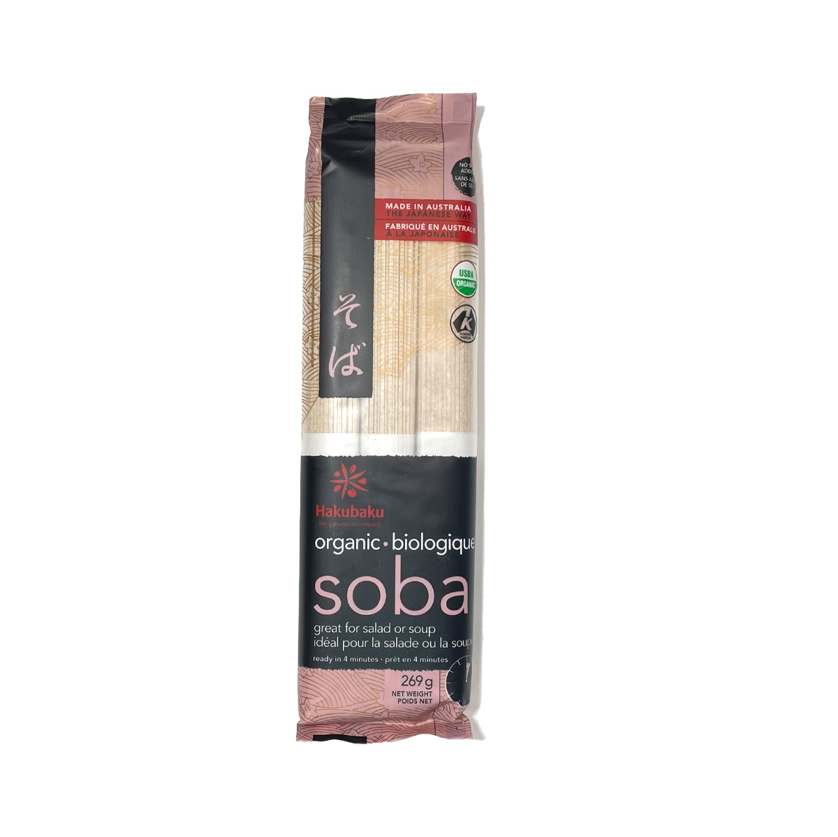 Bakubakuページ HAKUBAKU ORGANIC SOBA