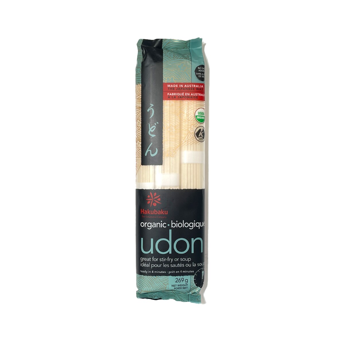 Hakubaku Organic Udon (269g) ｜ 大统华超级市场