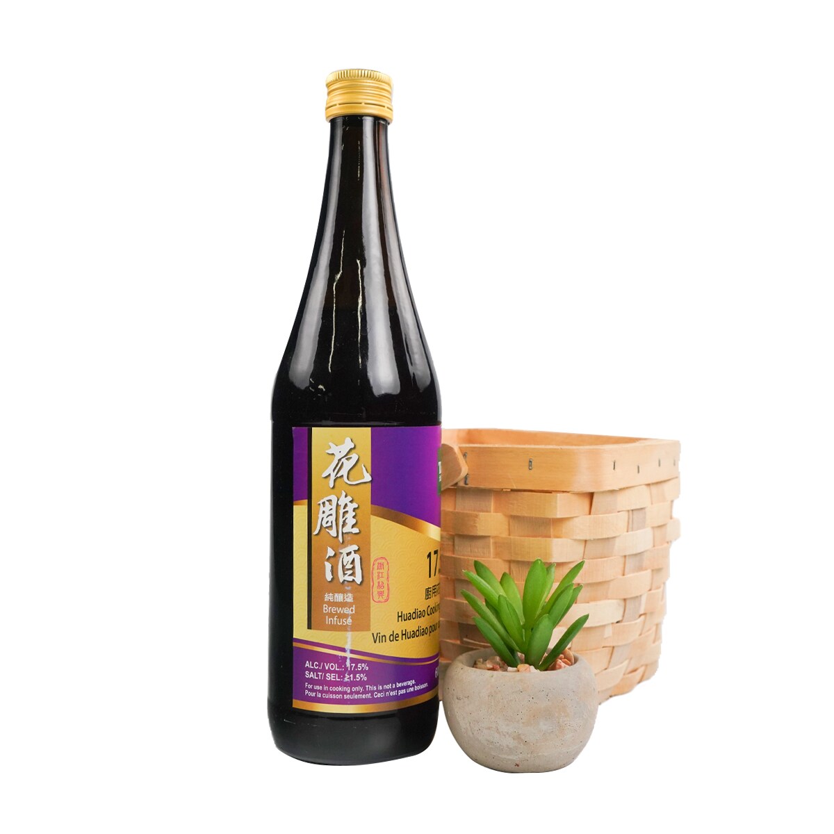 T&T廚用花雕酒17.5% (600ml) ｜ 大統華超級市場