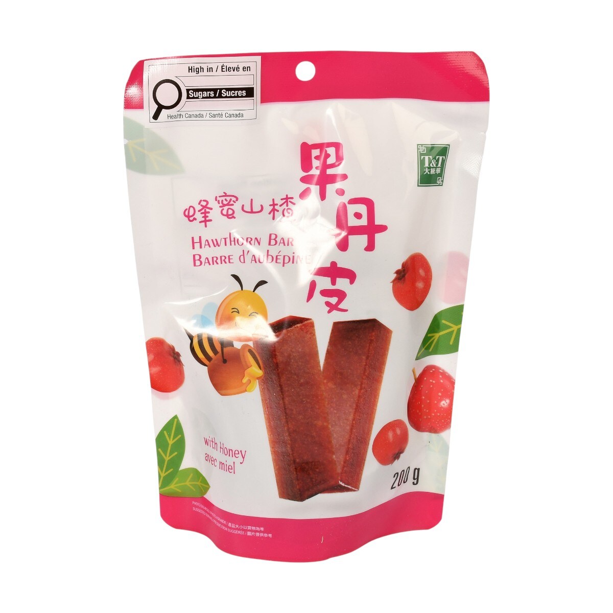 果物 UTTHI T&T Honey Hawthorn Bar (200g) ｜ 大統華超級市場