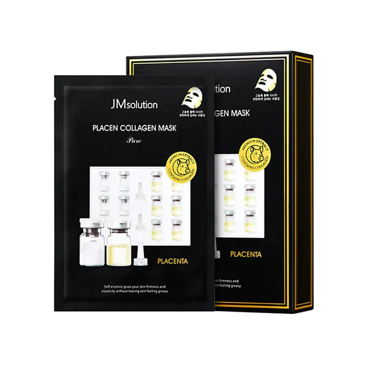 JM Solution Placen Collagen Mask Pure (10pcs) ｜ 大統華超級市場