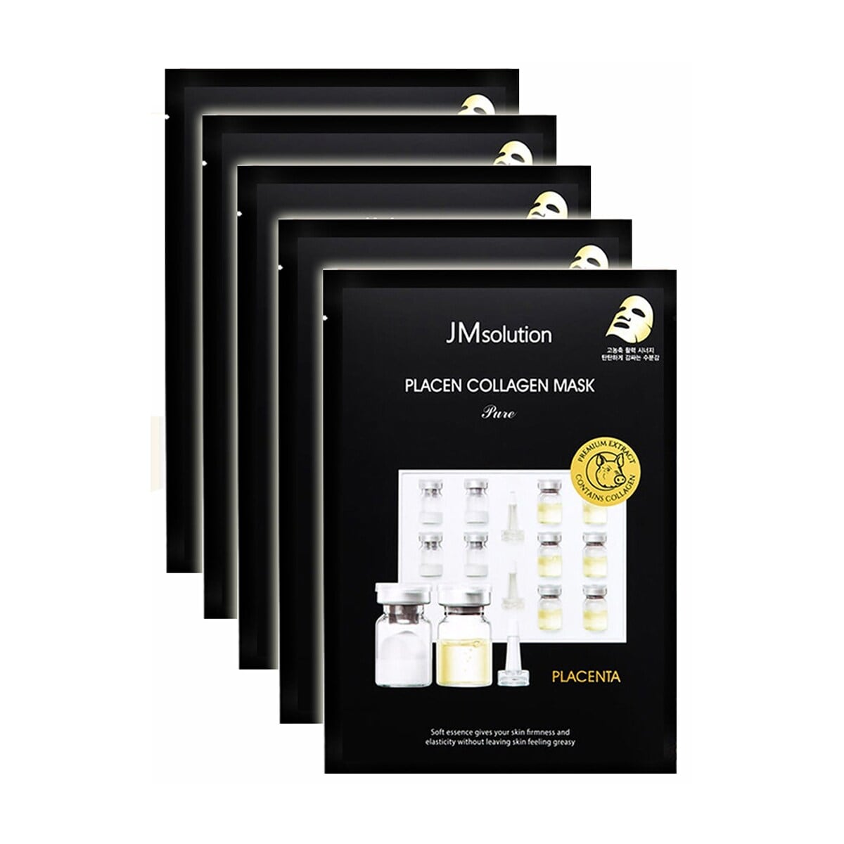 JM Solution Placen Collagen Mask Pure (10pcs) ｜ 大統華超級市場