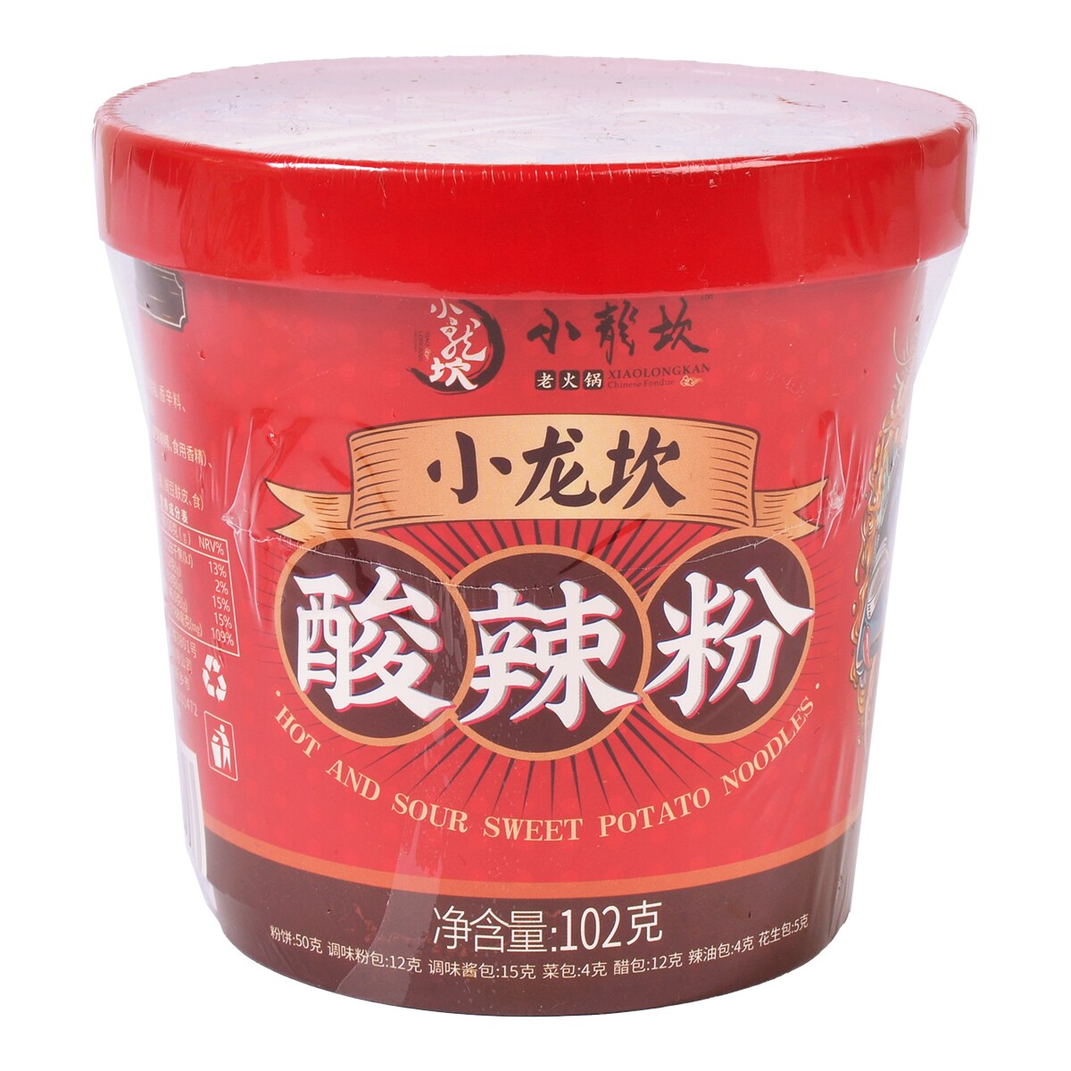 Xlk Sour&Hot Instant Vermicelli 102g ｜ T&T Supermarché