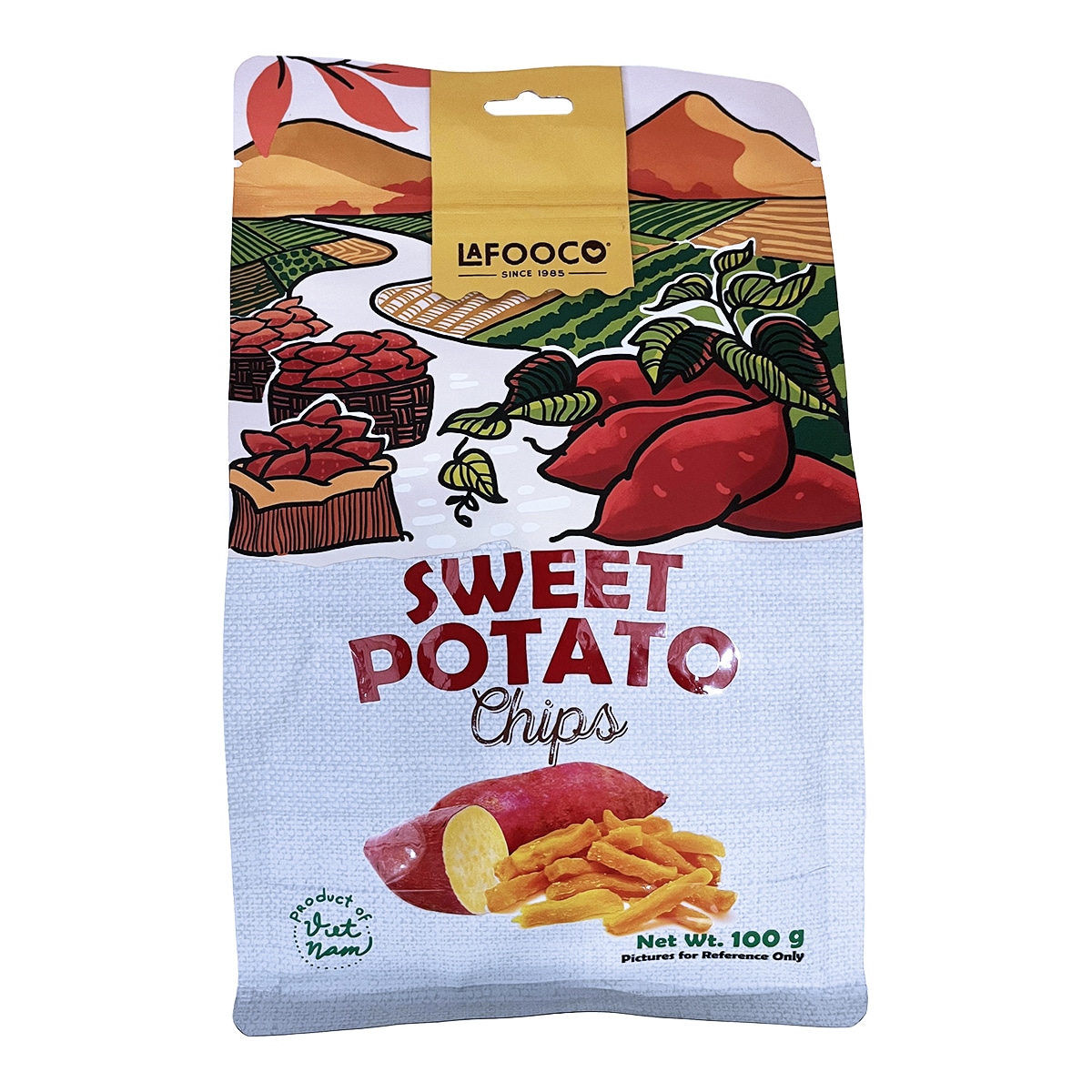 La Sweet Potato Chips (100g) ｜ 大统华超级市场