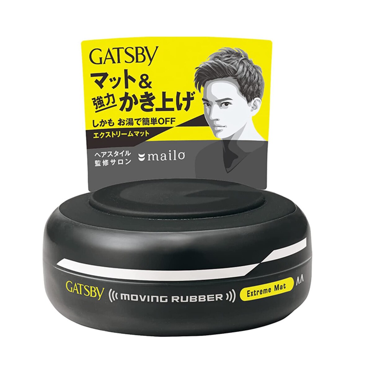 Gatsby Moving Rubber Extreme Mat Hair Wax (80g) ｜ 大統華超級市場