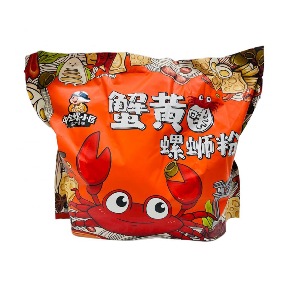 螺狮粉 螺满地爆辣浓汤柳州螺蛳粉345g 广西特产螺丝粉宵夜米粉螺狮粉