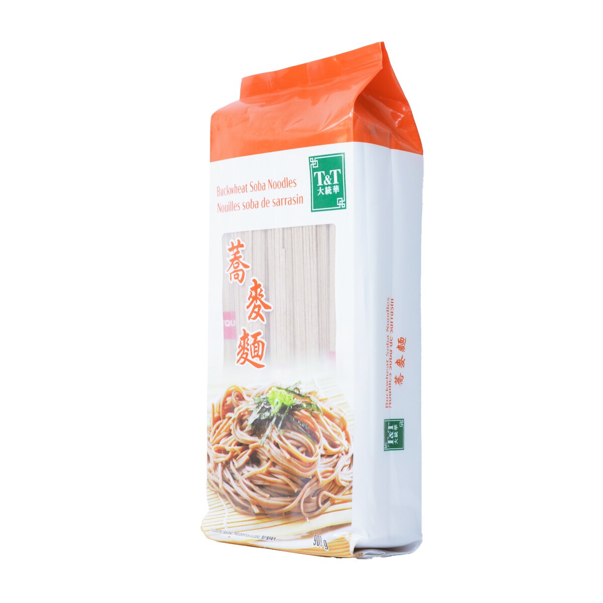 大特価￥9999→9500　1食分￥396 T&T Buckwheat Soba Noodles (908g) ｜ 大统华超级市场