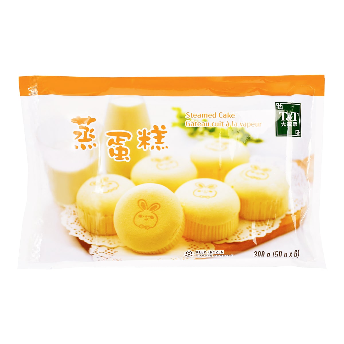 T&T Steamed Cake (50gx6) ｜ 大统华超级市场