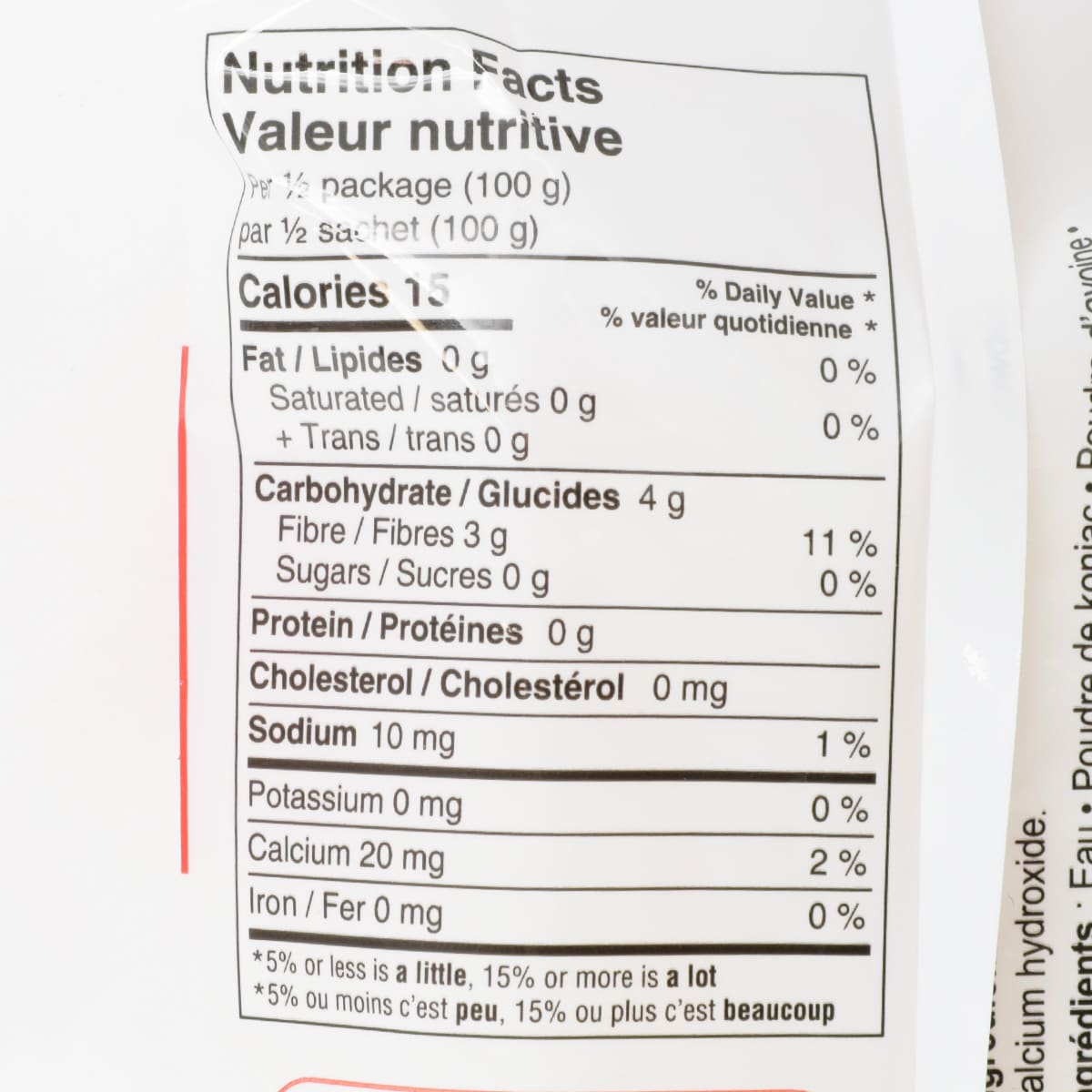 Faisceaux de nouilles de konjac à l'avoine T&T (200g) | T&T