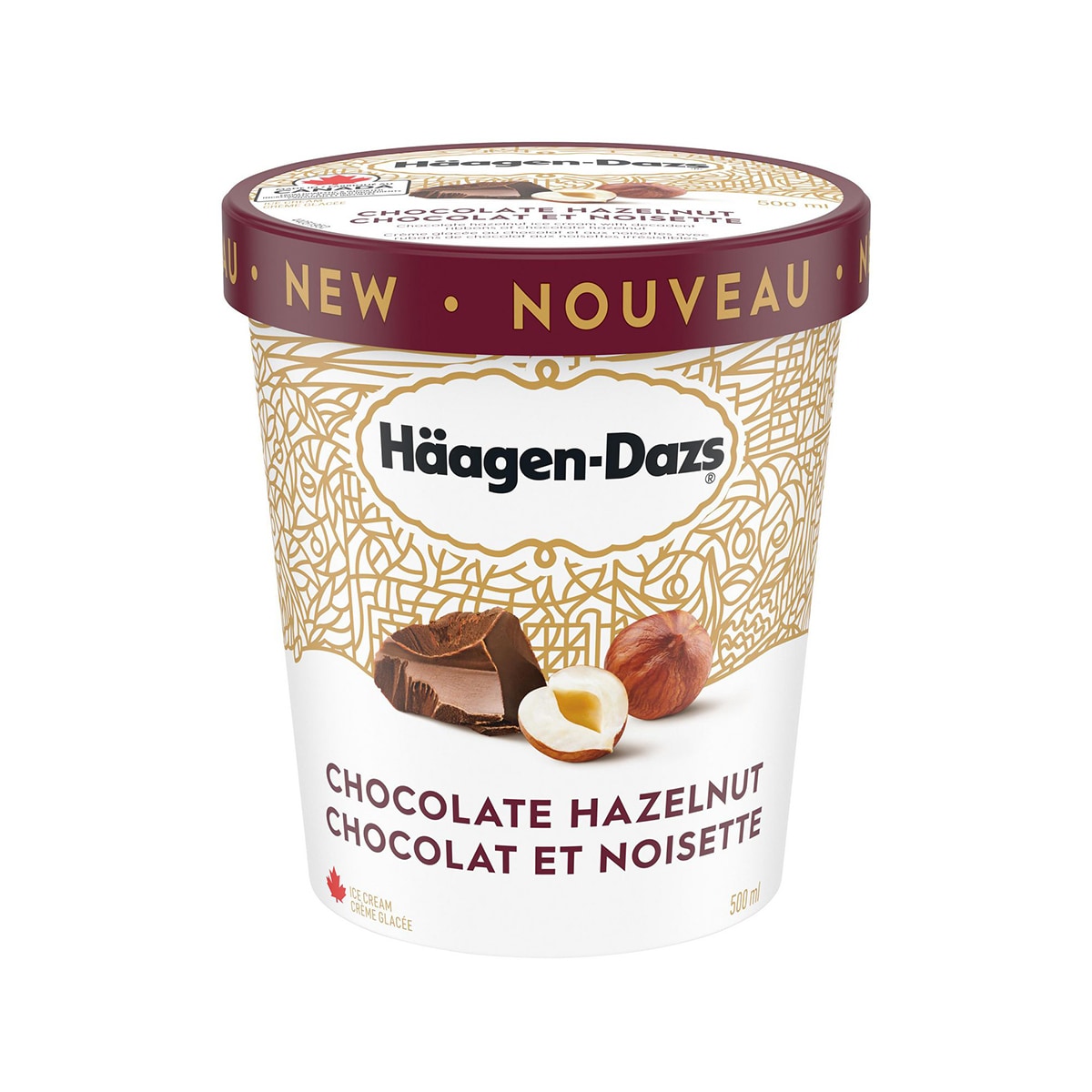 Haagen-Dazs Chocolate Hazelnut Ice Cream (450mL) ｜ 大統華超級市場