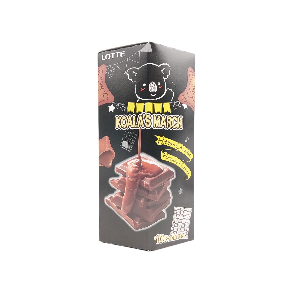 ちょこ Lotte Bitter Chocolate Koala's March (19.5gx10) ｜ 大統華超級市場