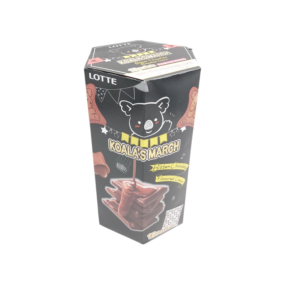 Lotte Bitter Chocolate Koala's March (19.5gx10) ｜ 大統華超級市場