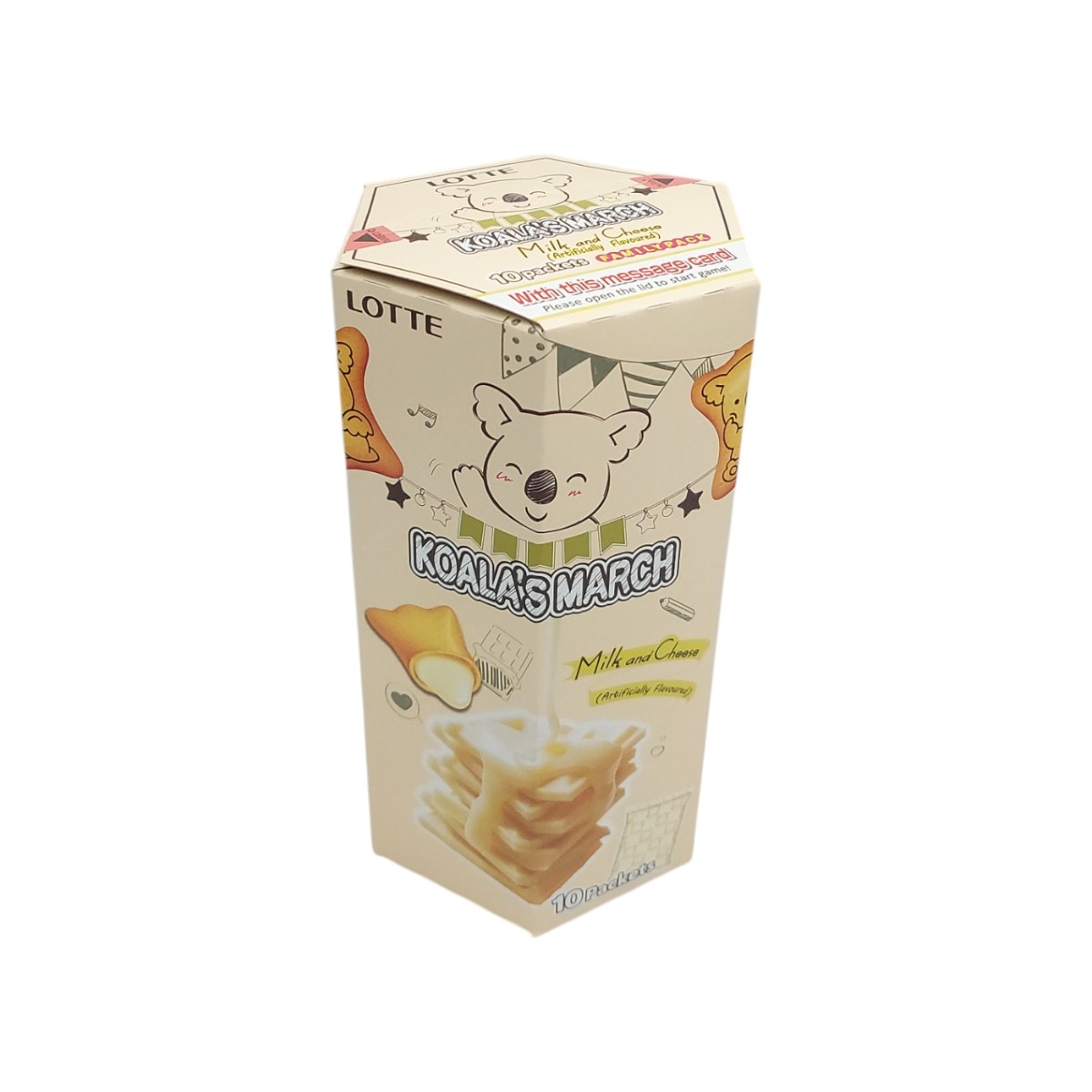 milk⭐ Lotte Milk & Cheese Koala's March Bulk Pack (19.5gx10) ｜ 大