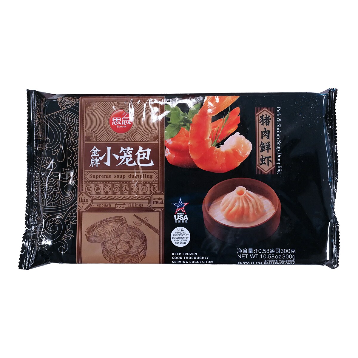 Synear Pork&Shrimp Soup Dumpling (300g) | 大統華超級市場 Synear Pork&Shrimp Soup Dumpling (300g) | 大統華超級市場