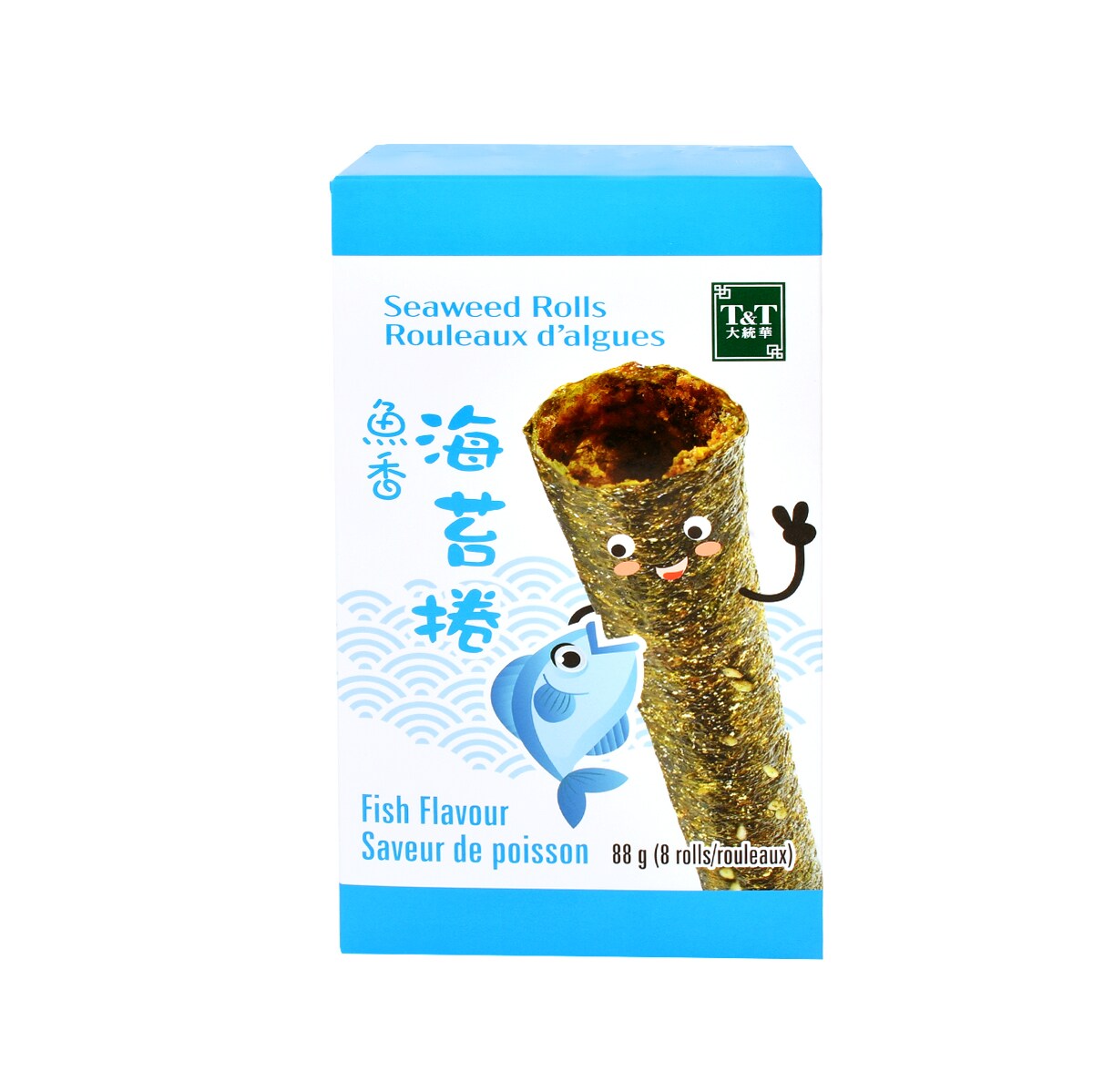 T&T Fish Flavour Seaweed Roll (88g) | T&T Supermarket