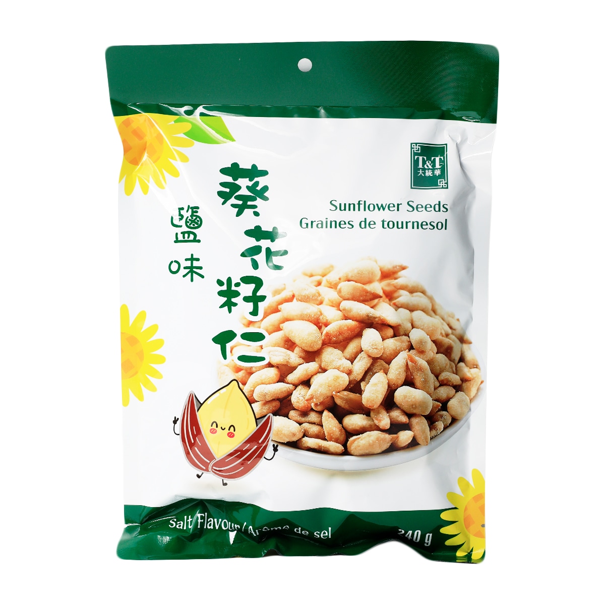 T&T Sunflower Seeds (240g) ｜ 大統華超級市場