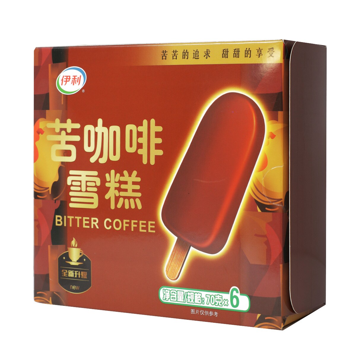 Yili Bitter Coffee Flavoured Ice Bar (6x70g) | T&T Supermarket