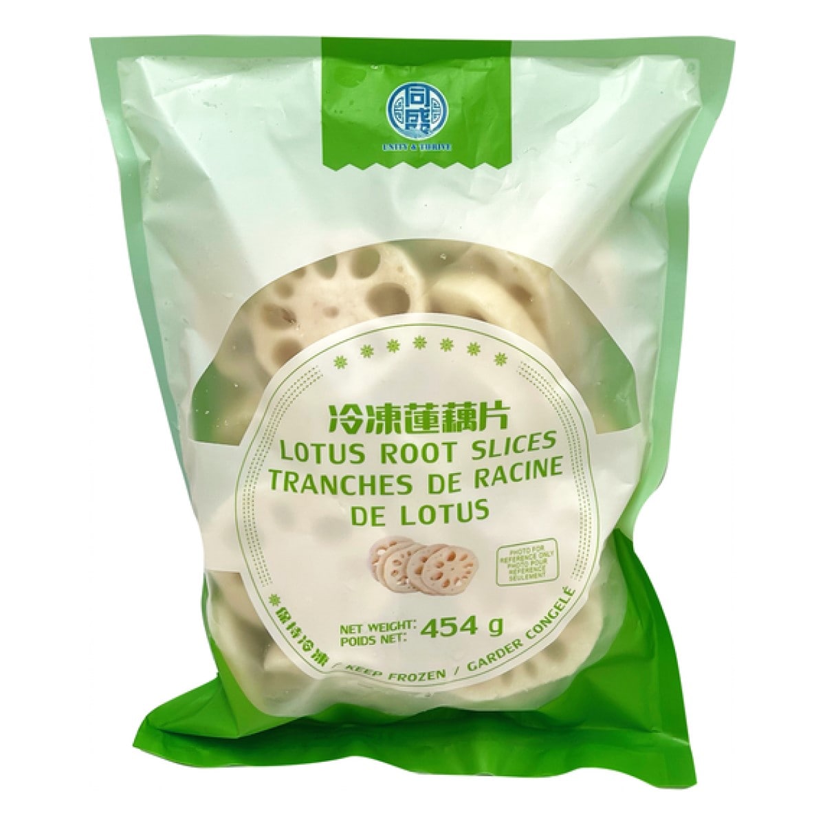 Tong Sheng Frozen Lotus Root (454g) ｜ 大统华超级市场