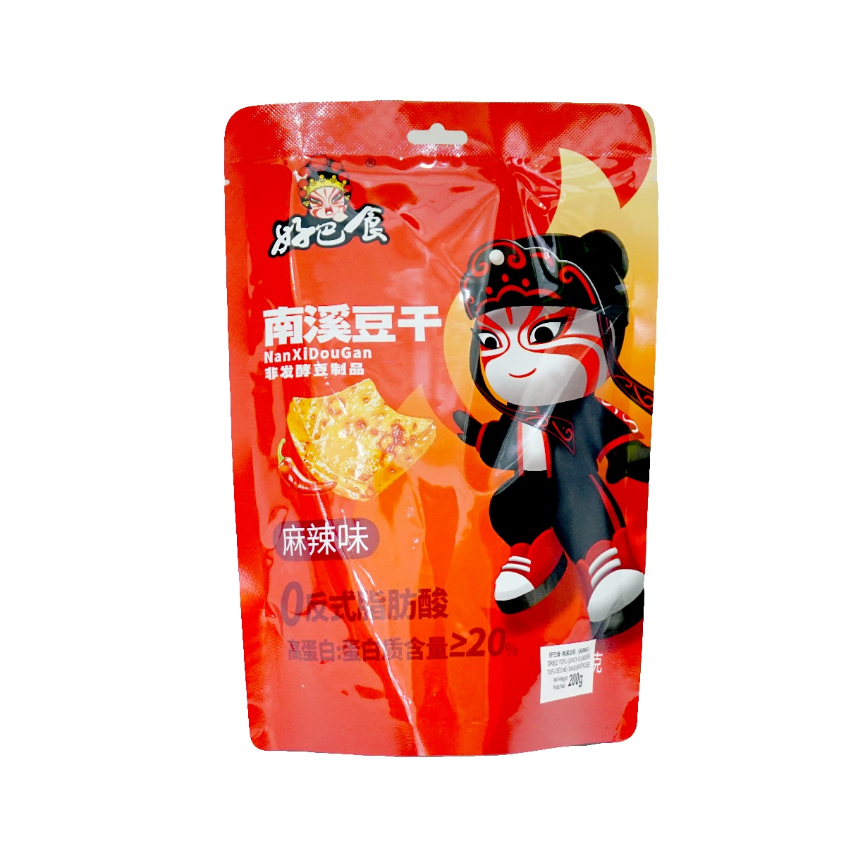 HaoBaShi Spicy Flv Nanxi Driedtofu (200g) | T&T Supermarket