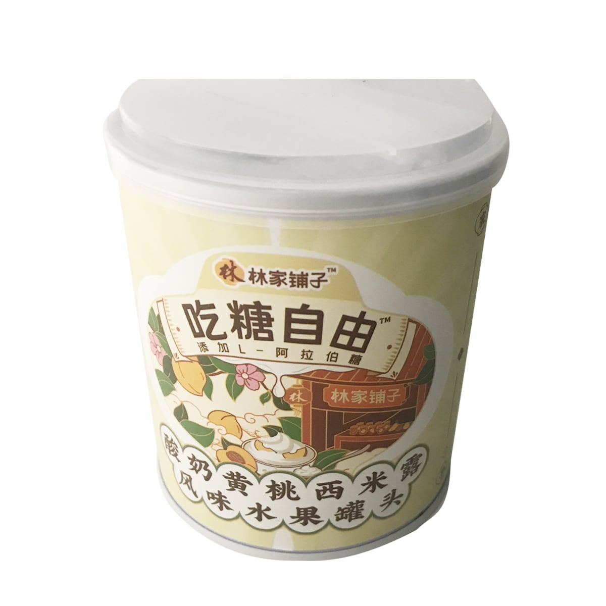 良品铺子酸奶黄桃罐头(312g) ｜ 大统华超级市场