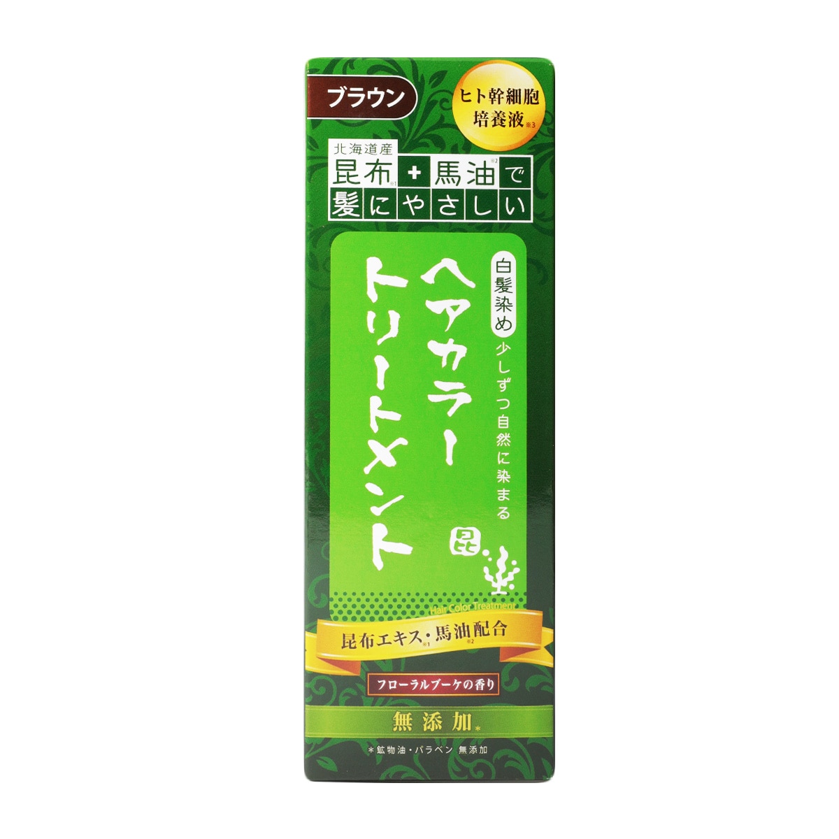 Rishiri Kombu Natural Hair Color Treatment Brown (200g) ｜ T&T
