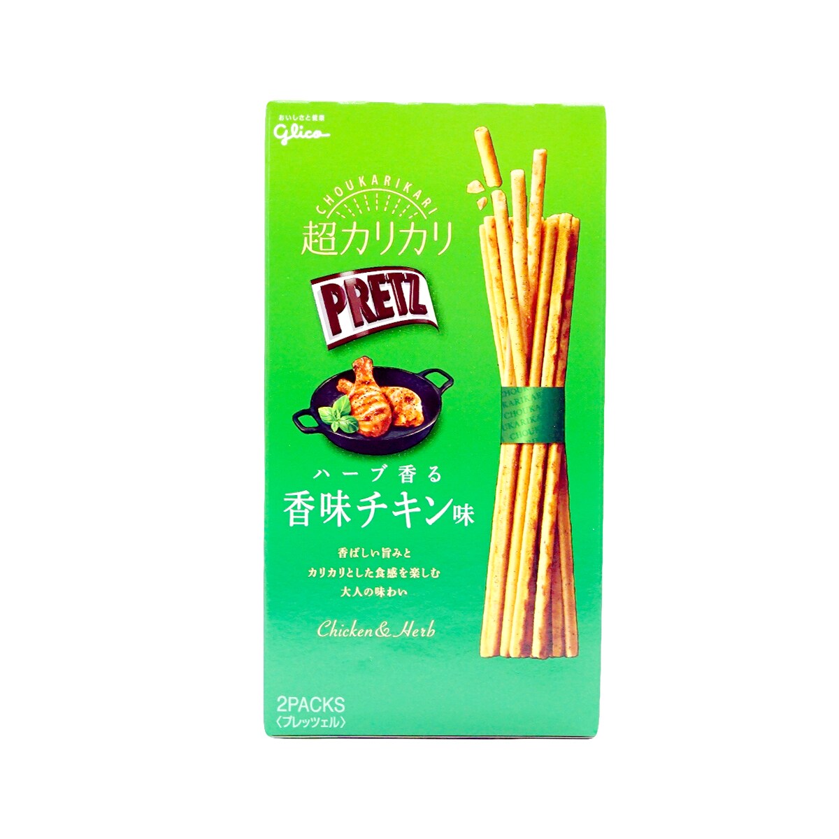 glico様@450 3/19 Glico Herbs Chicken flavour Pretz (55g) | T&T Supermarket