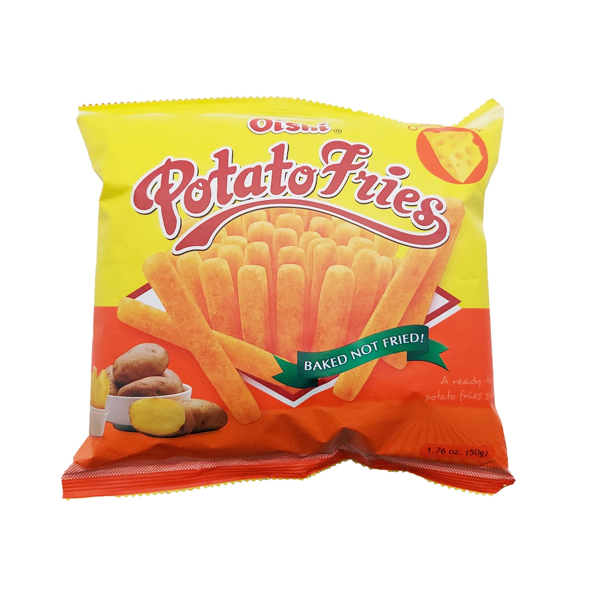 Oishi Cheese Potato Fries (50g) ｜ 大統華超級市場