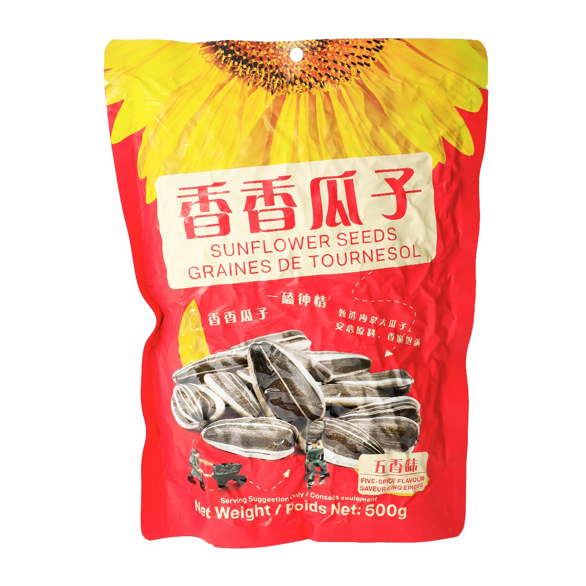 香香 香香瓜子五香味瓜子(500g) ｜ 大统华超级市场
