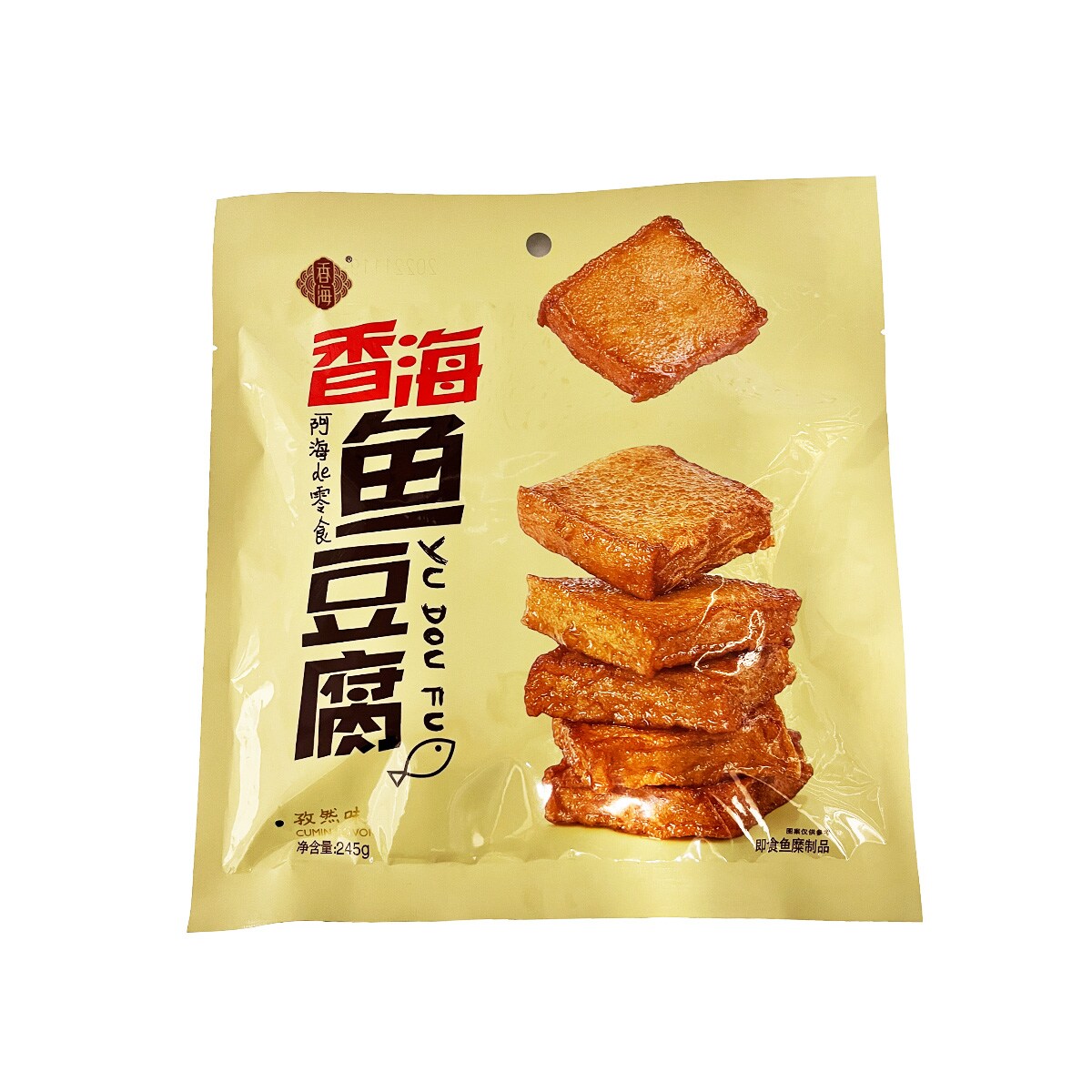 香海孜然味鱼豆腐(245g) ｜ 大統華超級市場