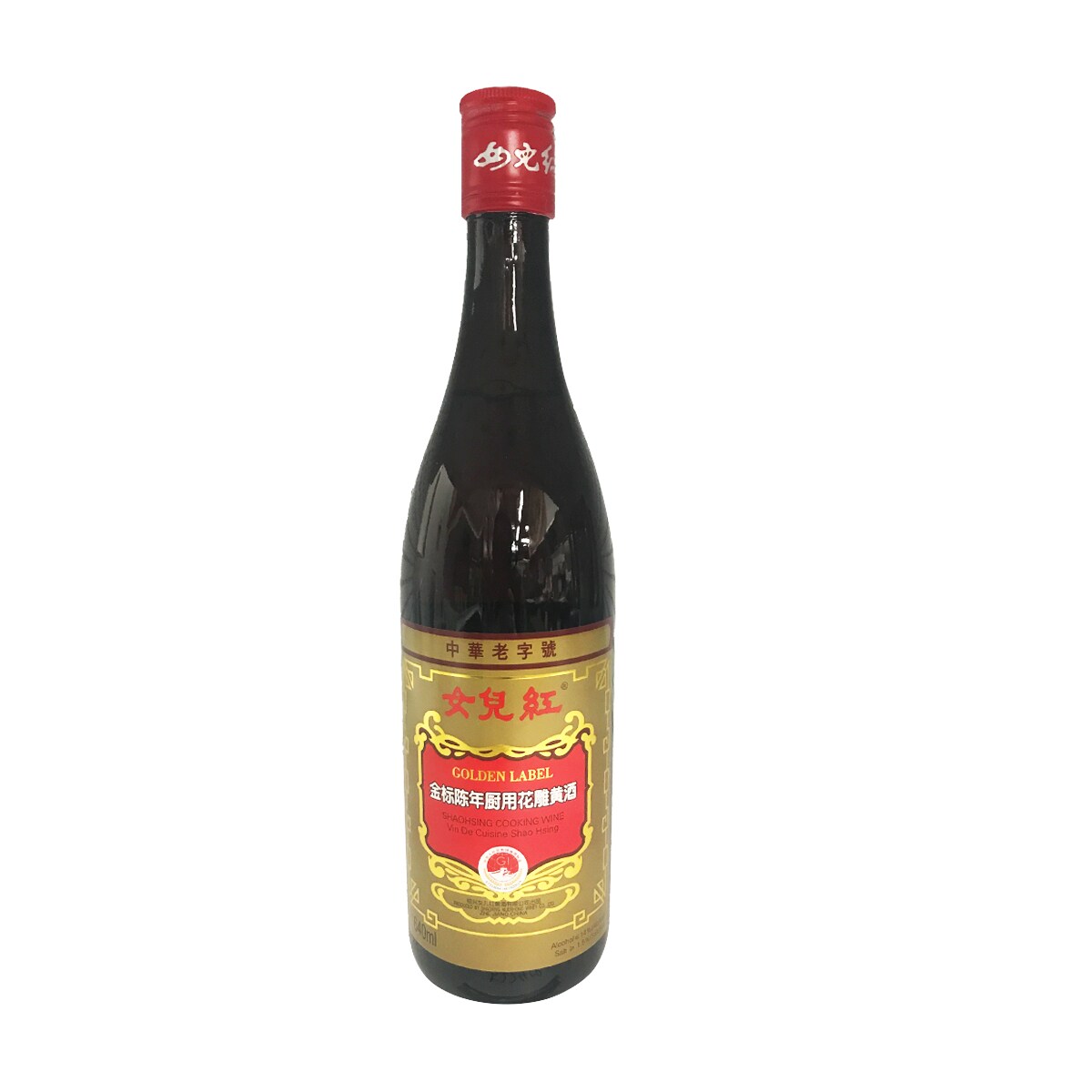 女兒紅廚用花雕黃酒(640ml) ｜ 大统华超级市场