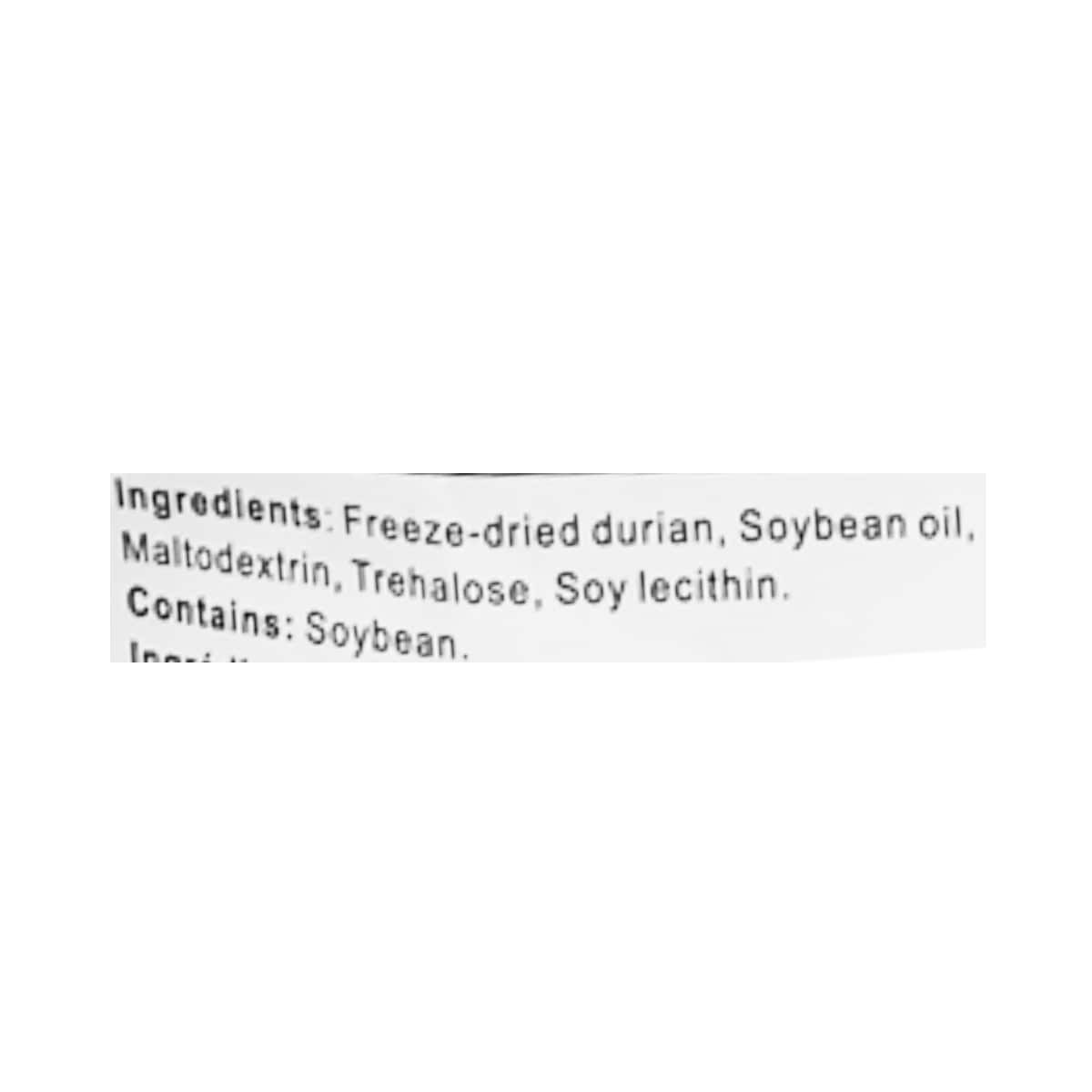 Youlingyoushi Freeze-Dried Durian (58g) ｜ 大统华超级市场