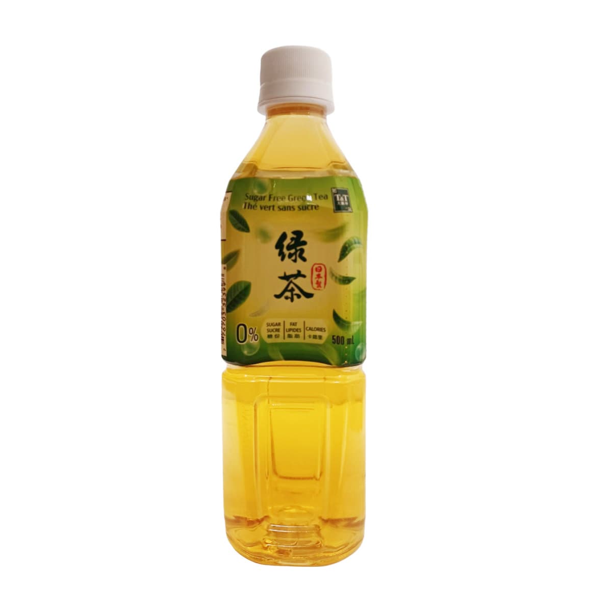 大統華無糖綠茶(500mL) ｜ T&T Supermarché
