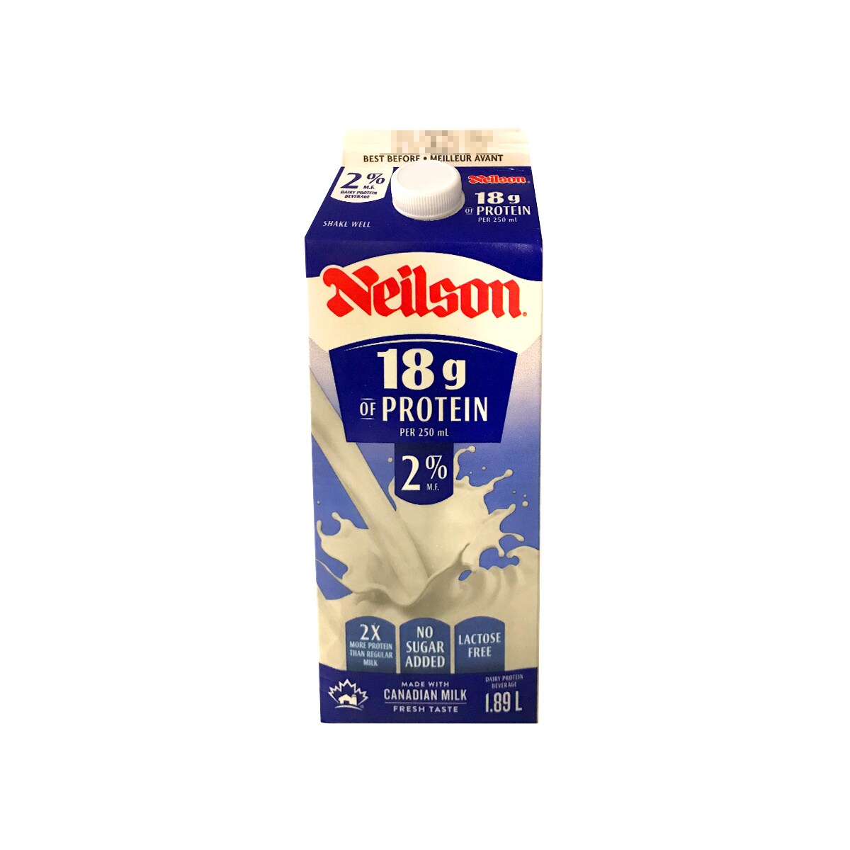 Neilson Lactose Free Protein Milk Beverage - 2% M.F. (1.89L) ｜ 大
