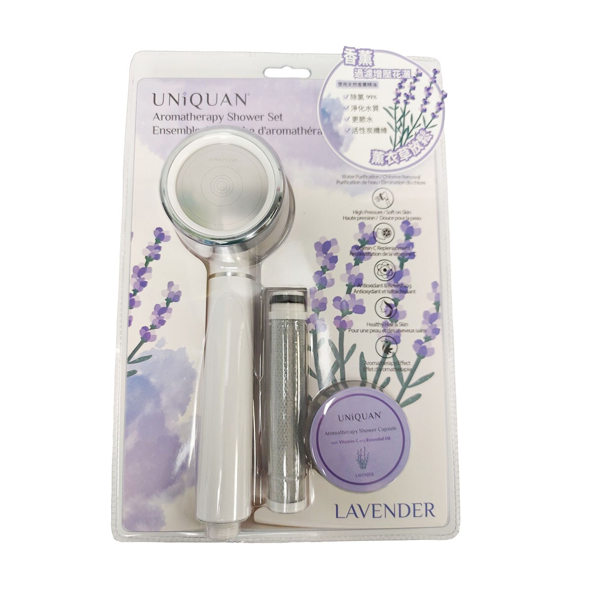 アロマグッズ BLUEV ION FAN SHOWER O2COOL Deluxe 3 in. Water Misting Personal Pedestal Fan in