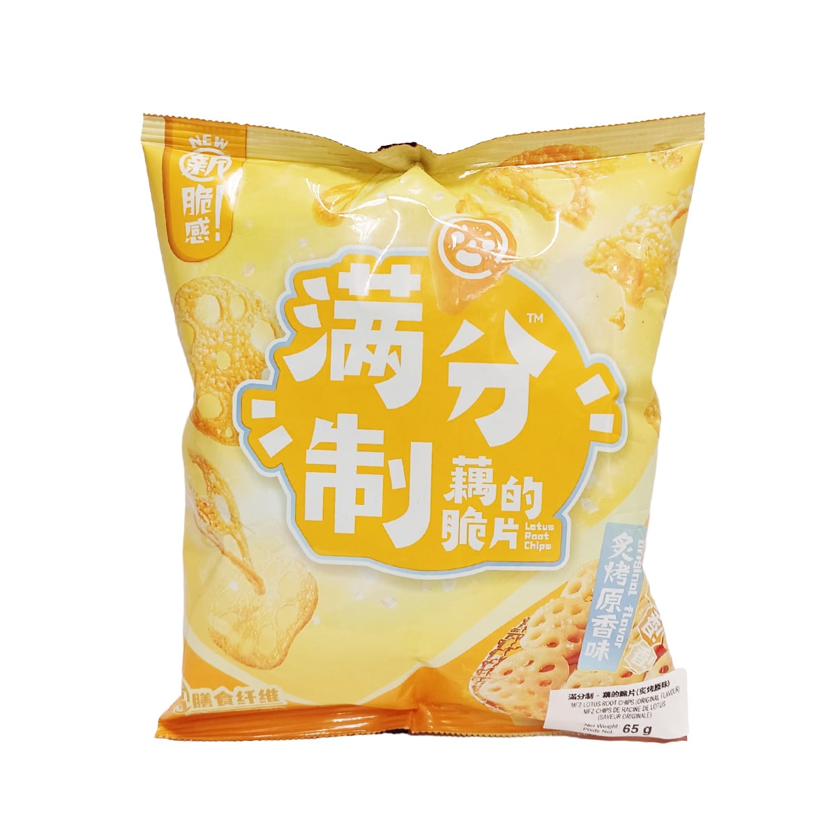 Chips de racine de lotus original Mfz (65g) ｜ 大統華超級市場