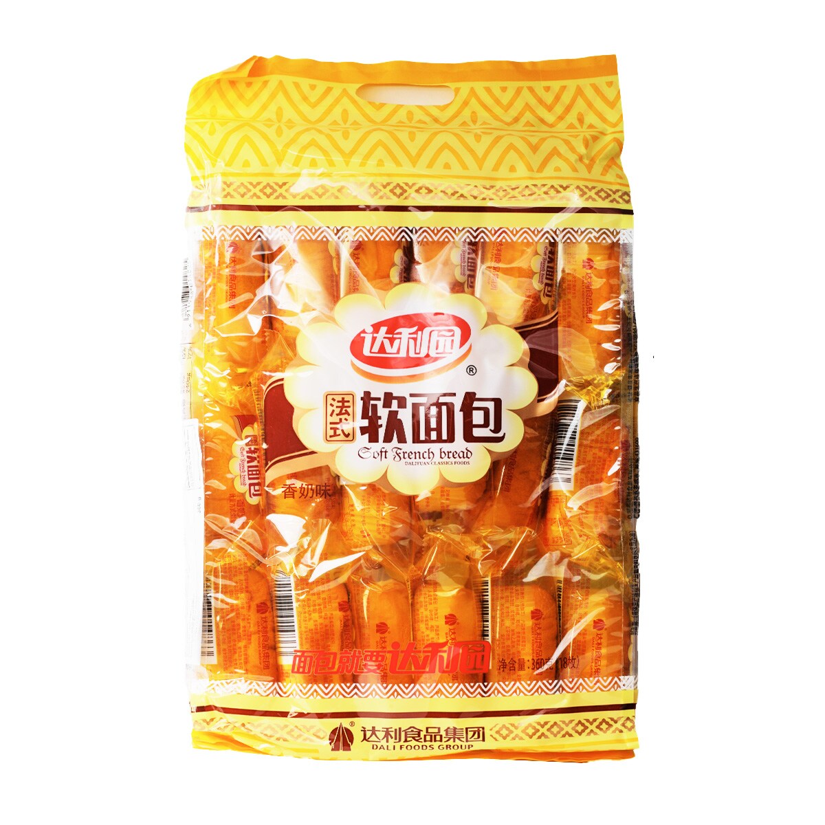 Daliyuan Milk French Bread (360g) ｜ 大統華超級市場