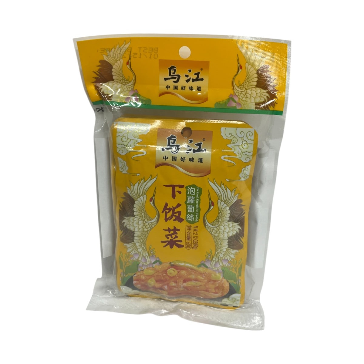 radish ML1456 ホノルとレース Wu Jiang Preserved Radish (4x60g) ｜ T&T Supermarché