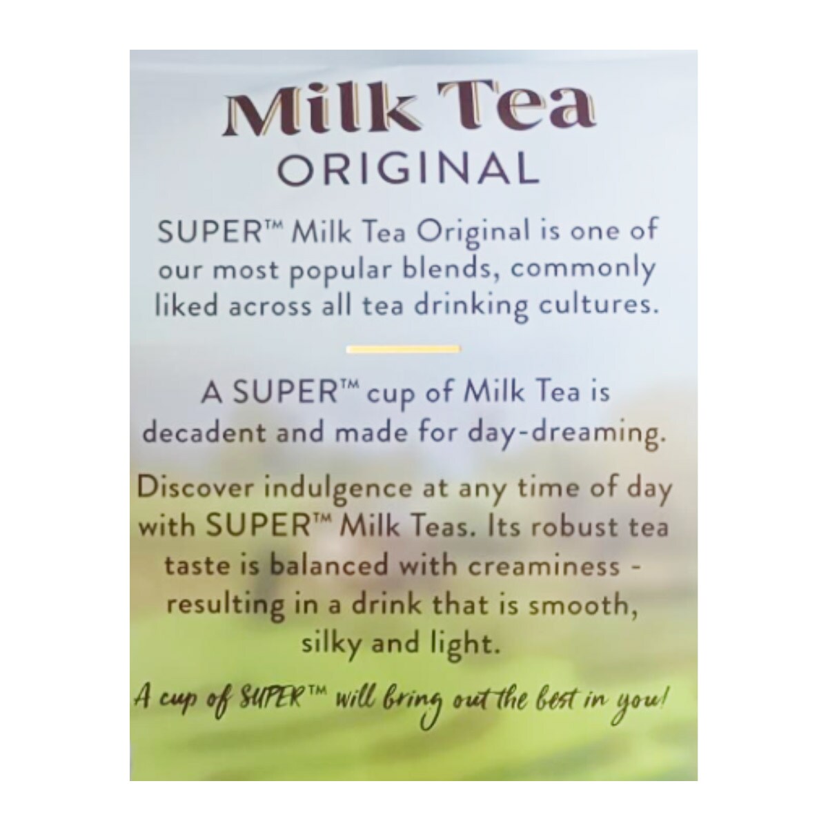 milkteaページ SHARETEA SCRIPPS MESA Menu